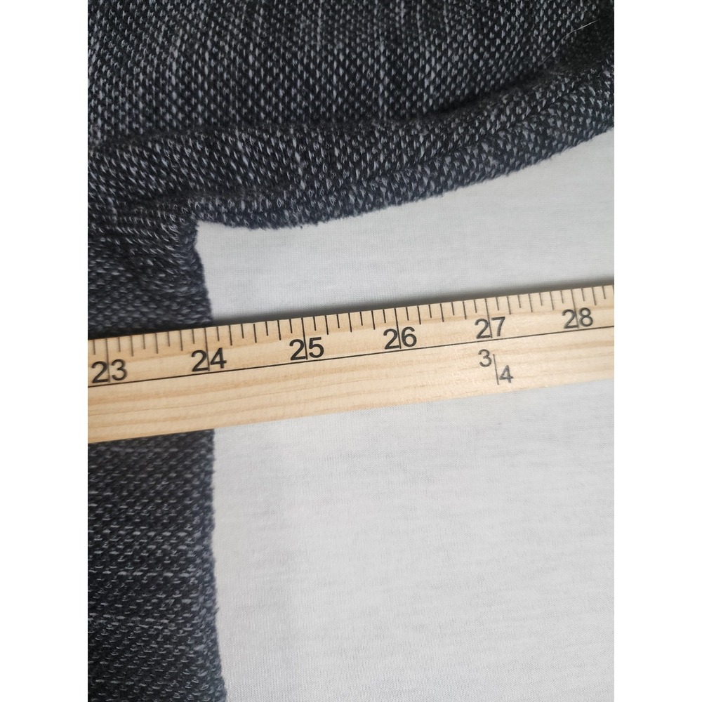 Hurley BKE Buckle Pullover Mens XL Crew Neck Black Gray Textured Long Sleeve - Picture 3 of 8